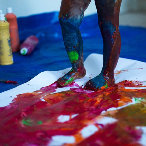 A perfect day to get messy